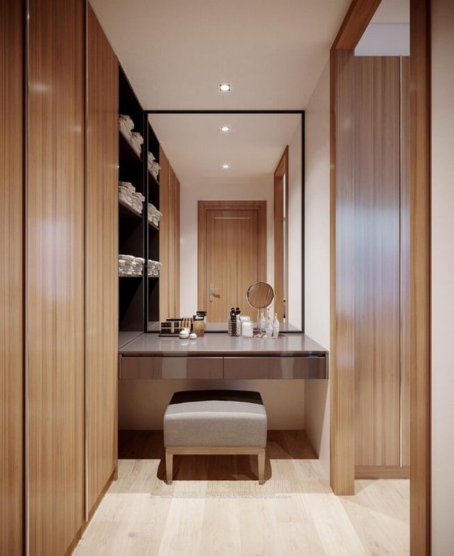 Lựa chọn tủ quần áo cửa lùa giúp cho không gian thêm rộng hơn