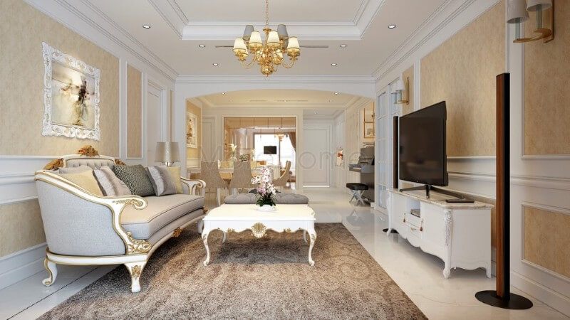 Mẫu bàn trà đẹp được nhiều khách hàng yêu thích và lựa chọn cho không gian sống nhà mình